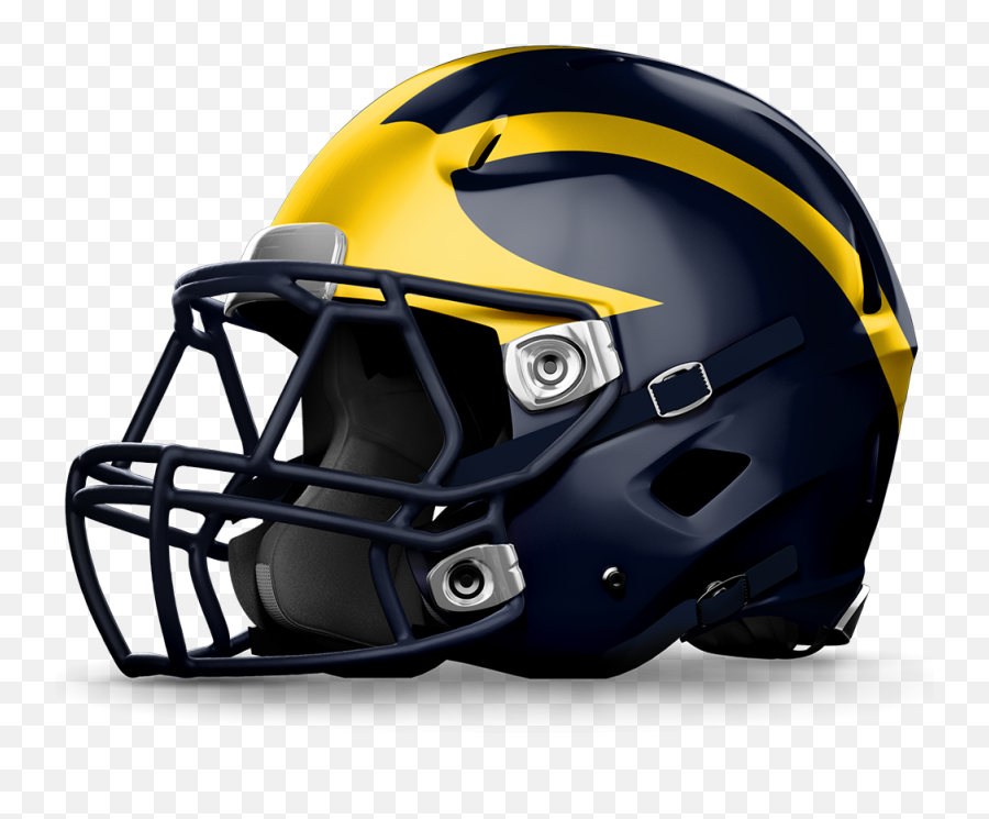 Central Michigan Football Helmet - Akron Zips Football Helmet Png,Football Helmet Png