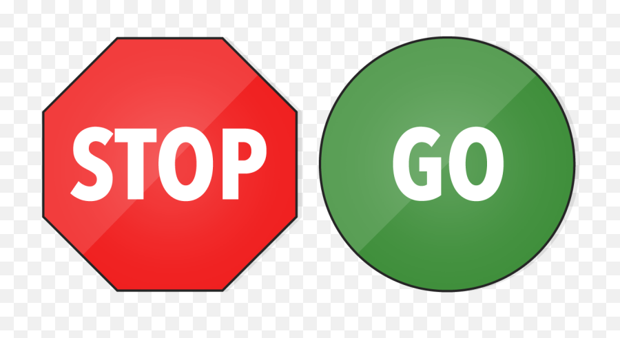 Download Go Sign Icon - Stop Go Png Image With No Background Smiley Face Clip Art,Stop Png