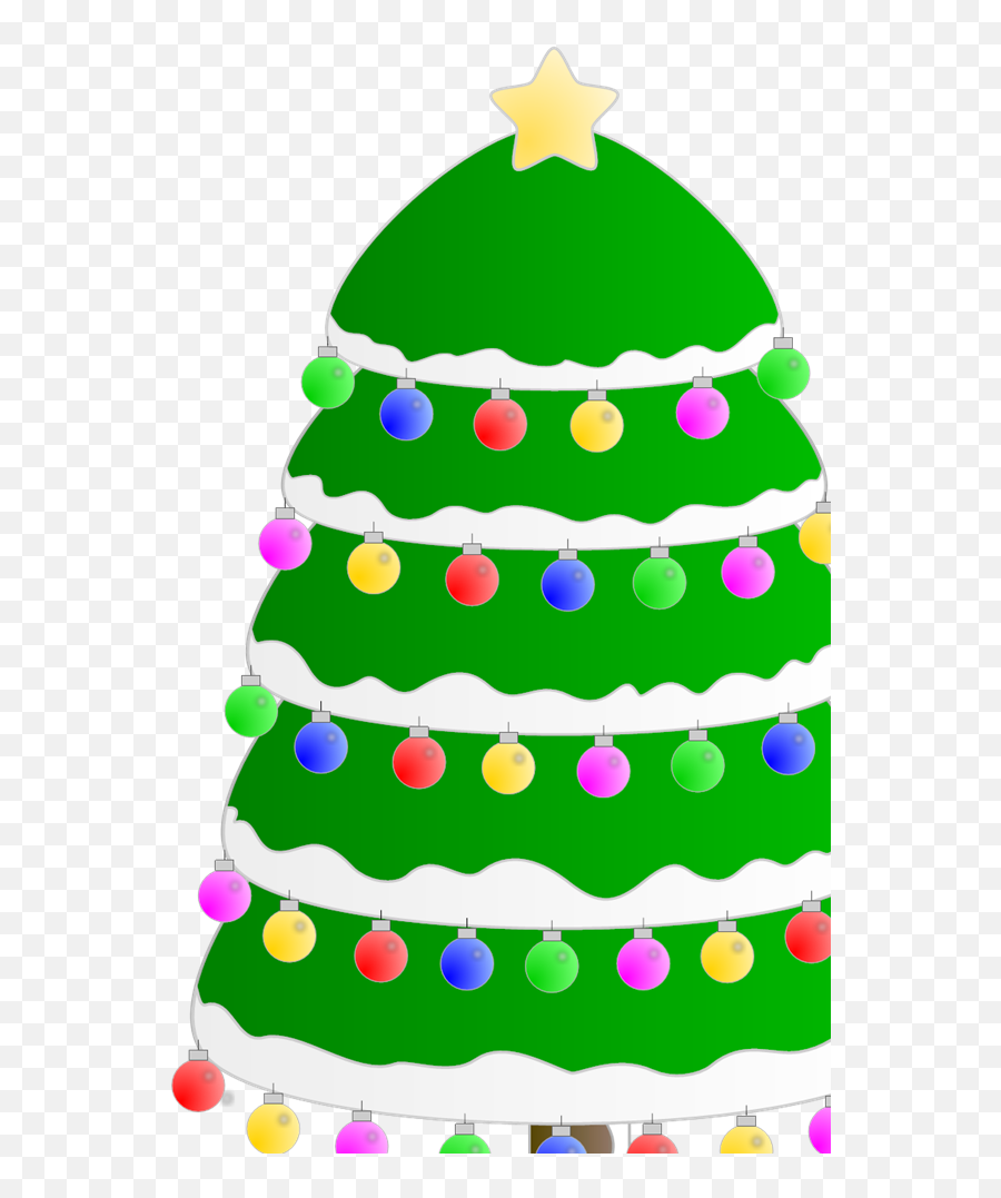 Christmas Tree Svg Vector Clip Art - Svg Clipart Christmas Tree Png,Christmas Tree Clip Art Png