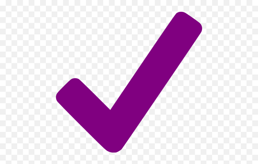 Purple Checkmark Icon Free Purple Check Mark Icons Purple Check Mark