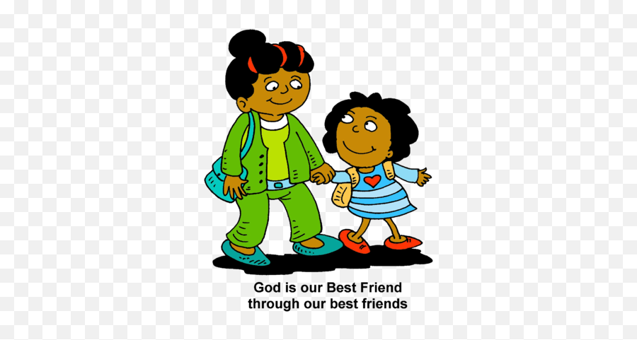 Friends Clipart Bff - Mother And Girl Walking Clip Art Best Friend Clipart Png,Bff Png