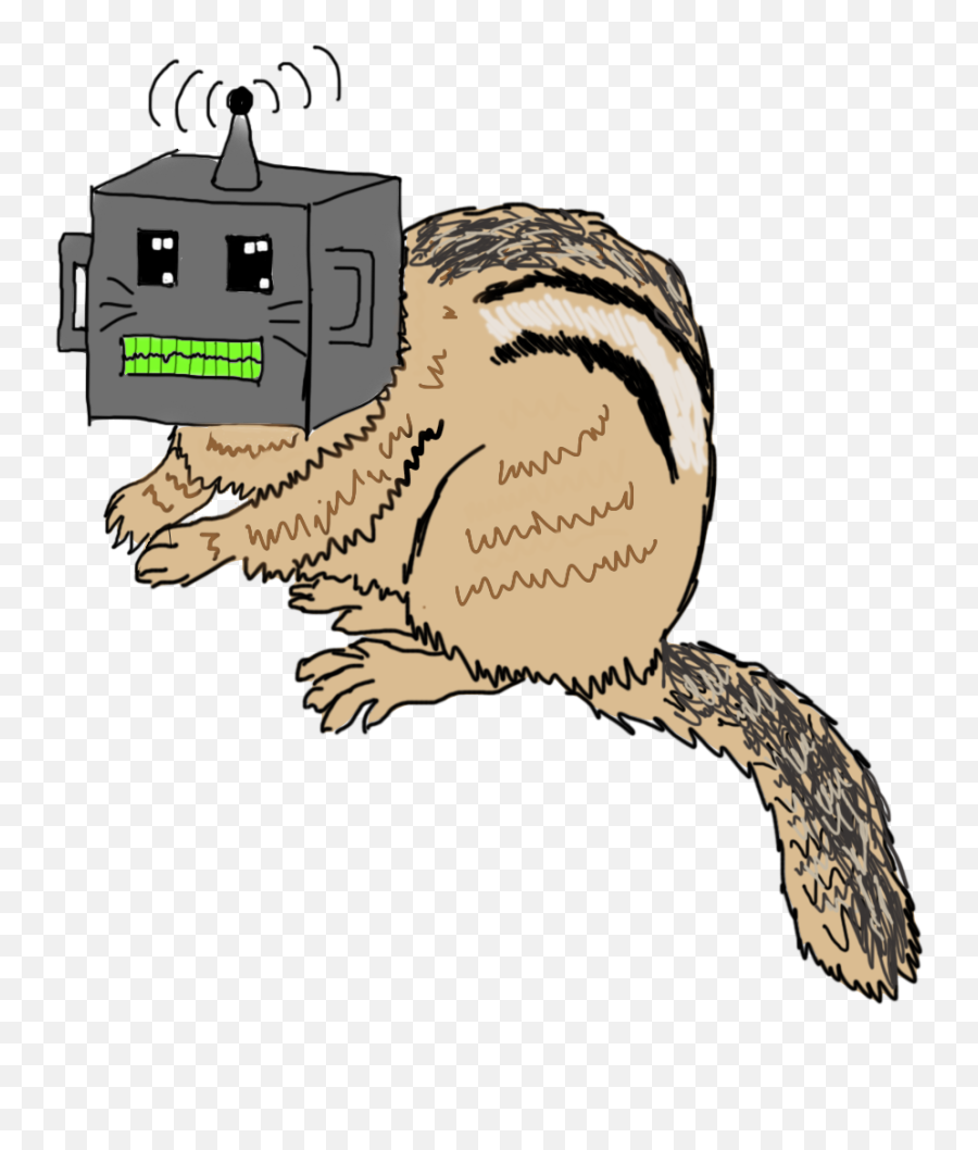 Download Robo Chipmunk - Cartoon Png Image With No Chipmunk,Chipmunk Png