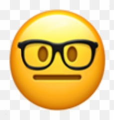 Freetoedit Nerd Emoji Nerds Cool - Sad Iphone Emoji Png,Nerd Emoji Png
