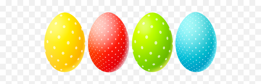 Easter Eggs Transparent Clip Art Image - Easter Eggs Free Clipart Png,Easter Eggs Transparent Background