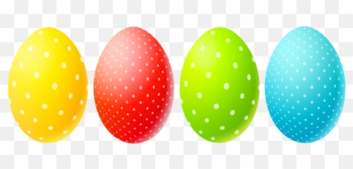 Easter Eggs Transparent Clip Art Image - Free Clipart png