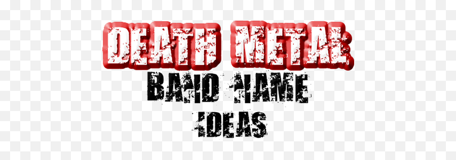 Death Metal Band Name Ideas Fm Observer Fargo Moorhead - Graphic Design Png,Death Metal Logo