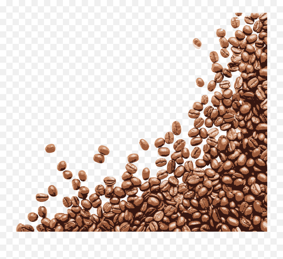 Download Brown Coffee Cappuccino Painted Hand Bean Beans - Coffee Beans Images Png,Beans Png