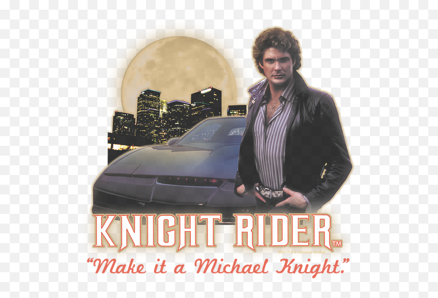 Knight Rider - Full Moon Tshirt Make It A Michael Knight Png,Knight Rider Logo