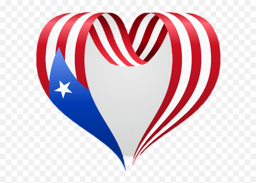 Download Bandera De Puerto Rico Corazon - Imagen De La Bandera De Puerto Rico Png,Bandera De Puerto Rico Png