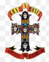 Concert Clipart Garage Band - Guns N Roses Appetite For Destruction Png