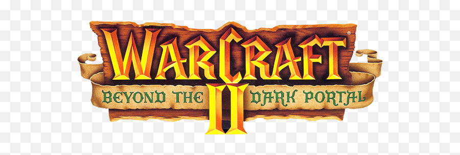Warcraft 2 Beyond The Dark Portal Logo - Warcraft 2 Tides Of Darkness Logo Png,Portal 2 Logo