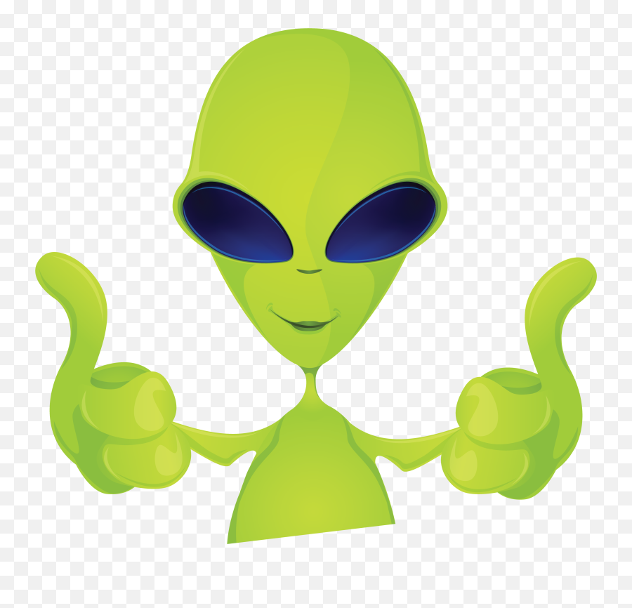 Download Hd Thumbs Up Down Icon Png - Alien Funny Alien Giving Thumbs Up,Thumb Up Png