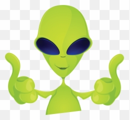 Download Hd Thumbs Up Icon Png - Alien Funny Giving