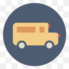 School Bus Transportation Icon Png