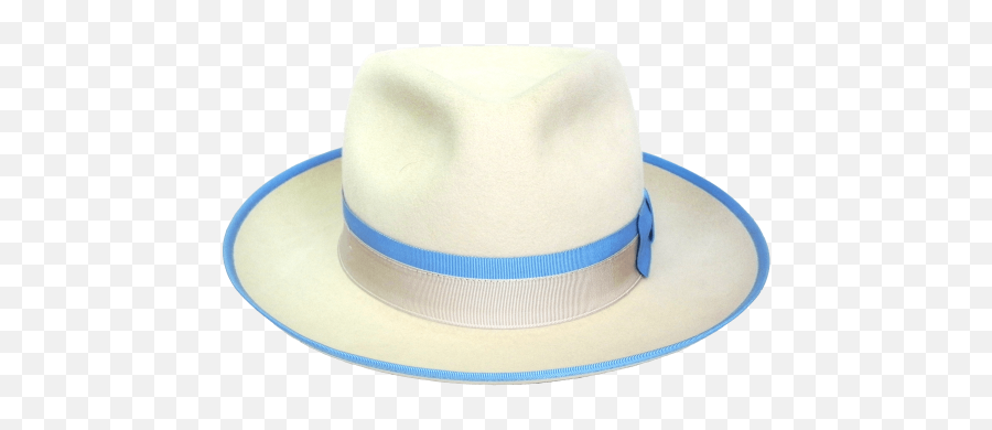 White Teardrop Fedora Hat - Cowboy Hat Png,Fedora Transparent