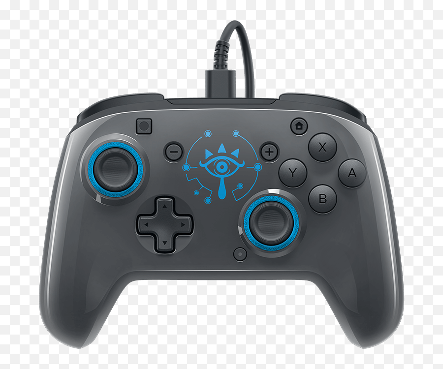 Faceoff Deluxe Wired Pro Controller - Breath Of The Wild Pdp Nintendo Switch Faceoff Deluxe Pro Controller Png,Breath Of The Wild Logo Transparent