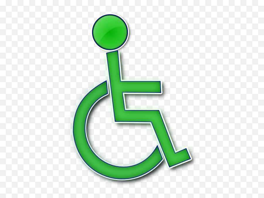 Handicap Symbol Illustration Icon Of Wheelchair Clipart - Cerebral Palsy Png,Wheelchair Icon