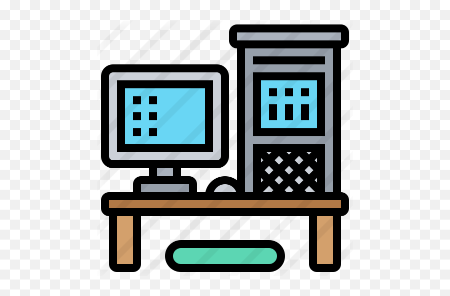 Desktop - Free Computer Icons Furniture Style Png,Free Computer Desktop Icon