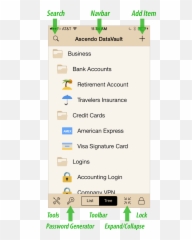 User Guide - DataVault Password Manager for iPhone u0026 iPad Dot png