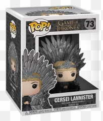Game Of Thrones - Cersei On Iron Throne Pop Deluxe Pop Png,Throne Png