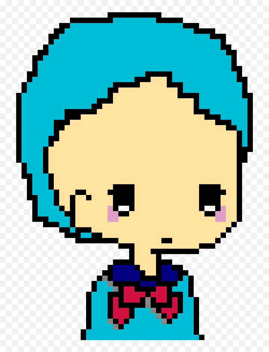 Emo My Friend - Minecraft Pixel Art Girl Png,Emo Png