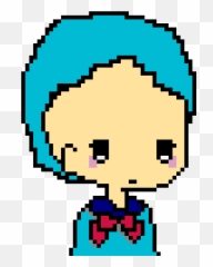 Emo My Friend - Minecraft Pixel Art Girl Png,Emo Png