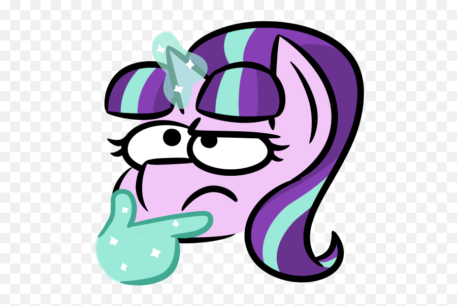Download Glimglam Emoji Emoticon - My Little Pony Discord Emotes Png,Glimmer Png