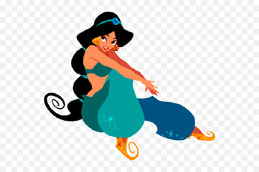 Disney Clipart Downtown Transparent Free - Jasmine Aladdin Png,Princess Jasmine Png