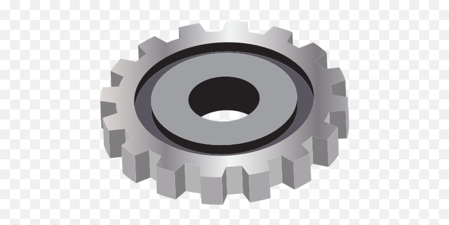 Gear Icon Public Domain Vectors - Vector 3d Gear Png,White Gear Icon Png