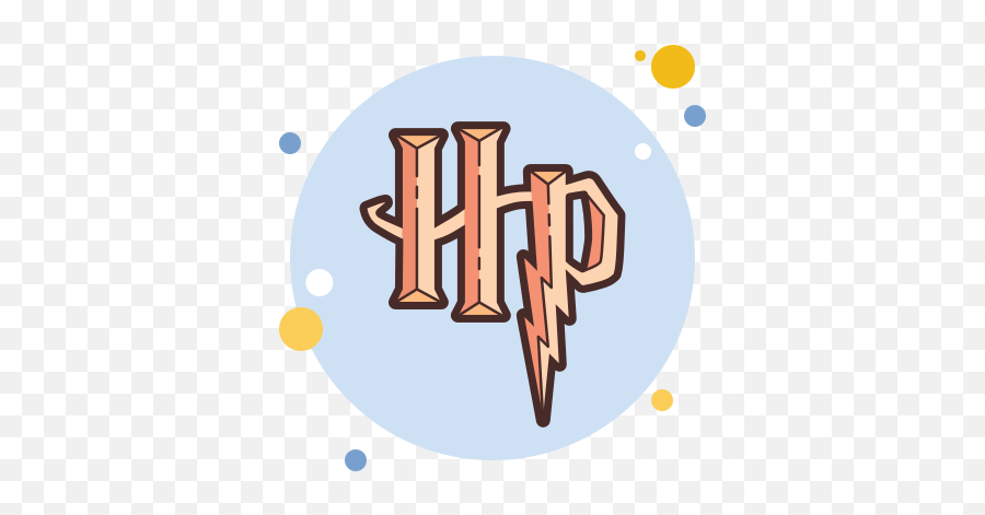 Harry Potter Icon In Circle Bubbles Style - Icone De Harry Potter Png,Potter Icon