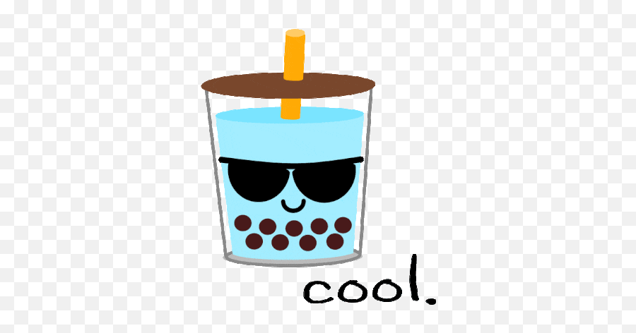 Boba Bubble Sticker - Boba Bubble Tea Discover U0026 Share Gifs Cute Boba Tea Colors Png,Boba Tea Icon