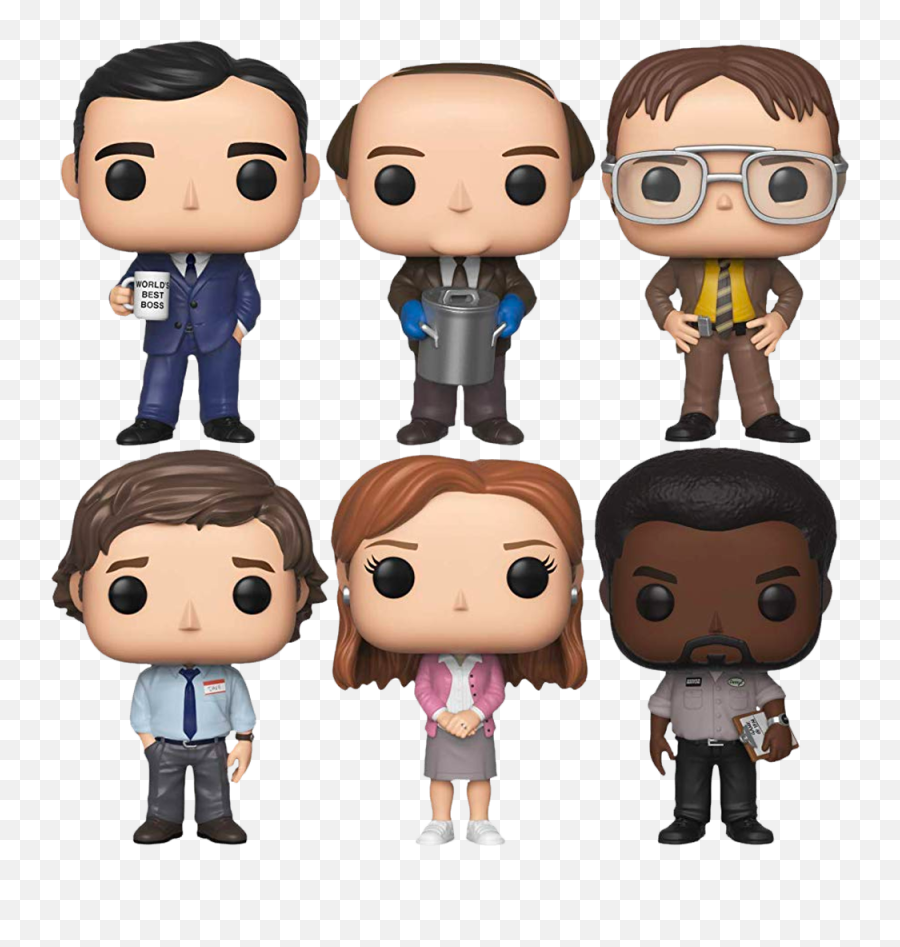 The Office Dundies Funko Pop Vinyl Bundle Set Of 6 - Funko Pop The Office Png,Dwight Schrute Png