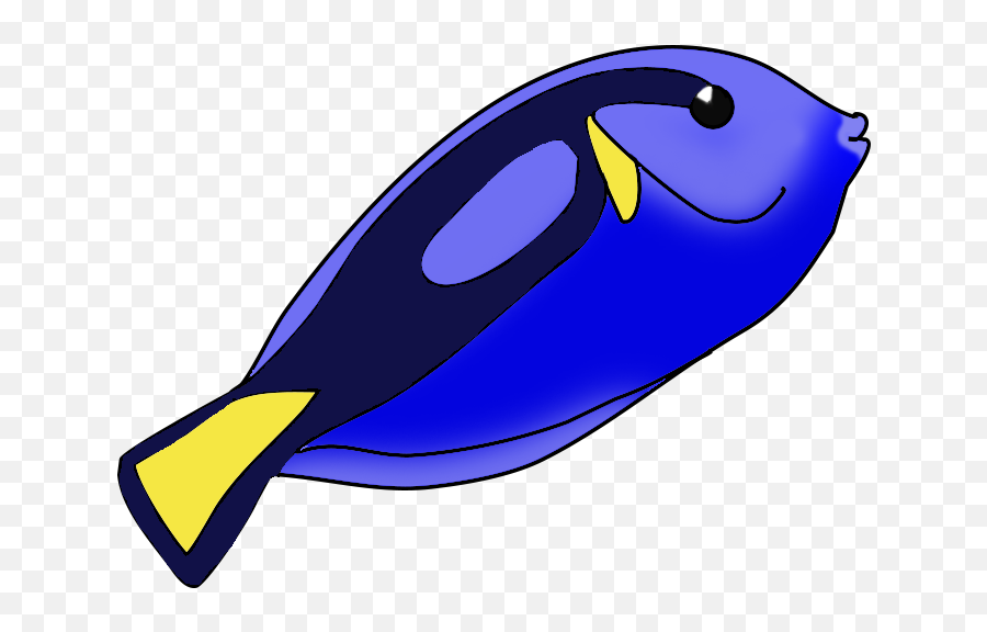 Blue Fish Png Image - Clipart Fish,Fish Swimming Png