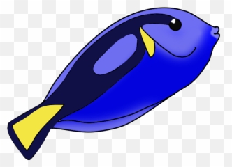 Blue Fish Png Image - Clipart Fish,Fish Swimming Png