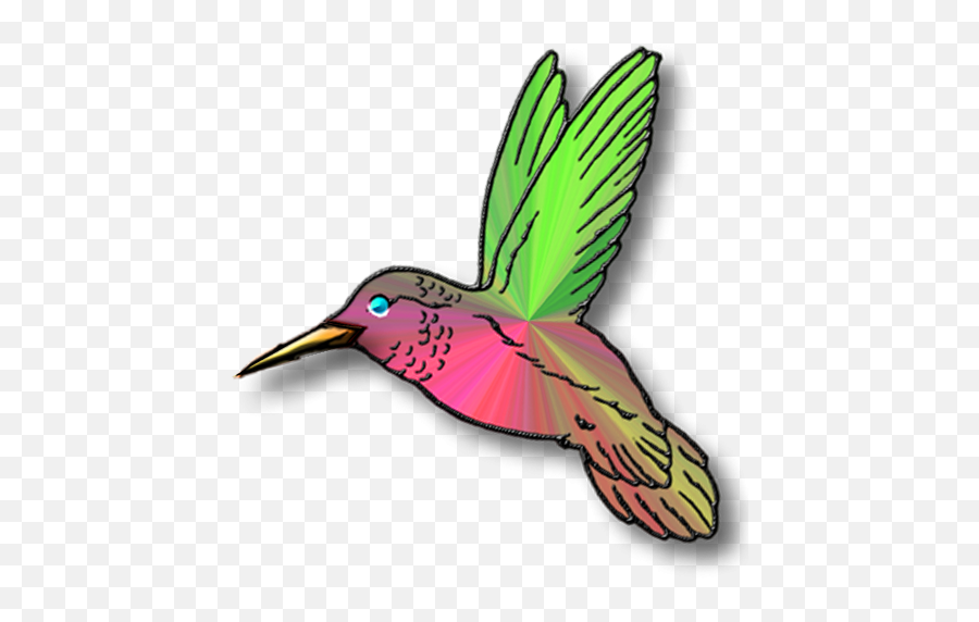 Bird Png Picture - Teal Transparent Hummingbird Clipart,Humming Bird Png
