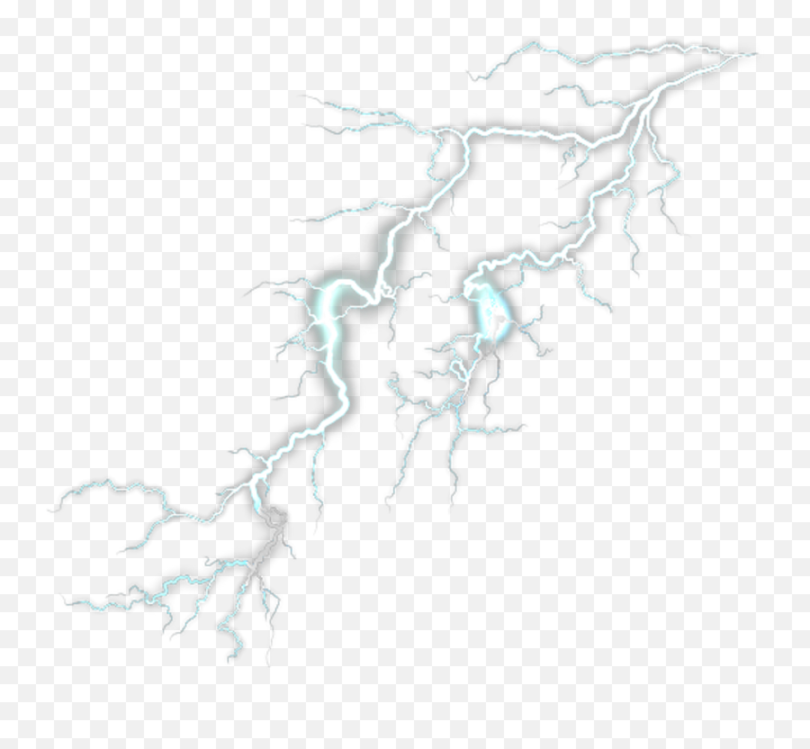 Lightning Light Electric Weather White - Drawing Png,Light Effects Background Png