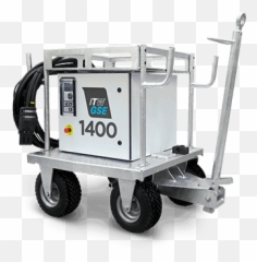 1400 Gpu - Small and easy manoeuvrable solidstate ITW GSE Itw Ground Power Unit Aircraft png