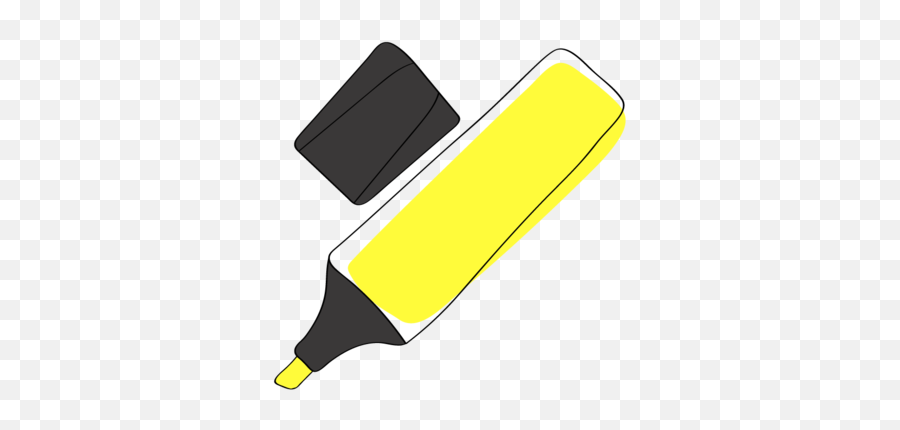 School Supplies Line Marker Yellow Free Icon - Iconiconscom Material Escolar Rosa Png,Supplies Icon