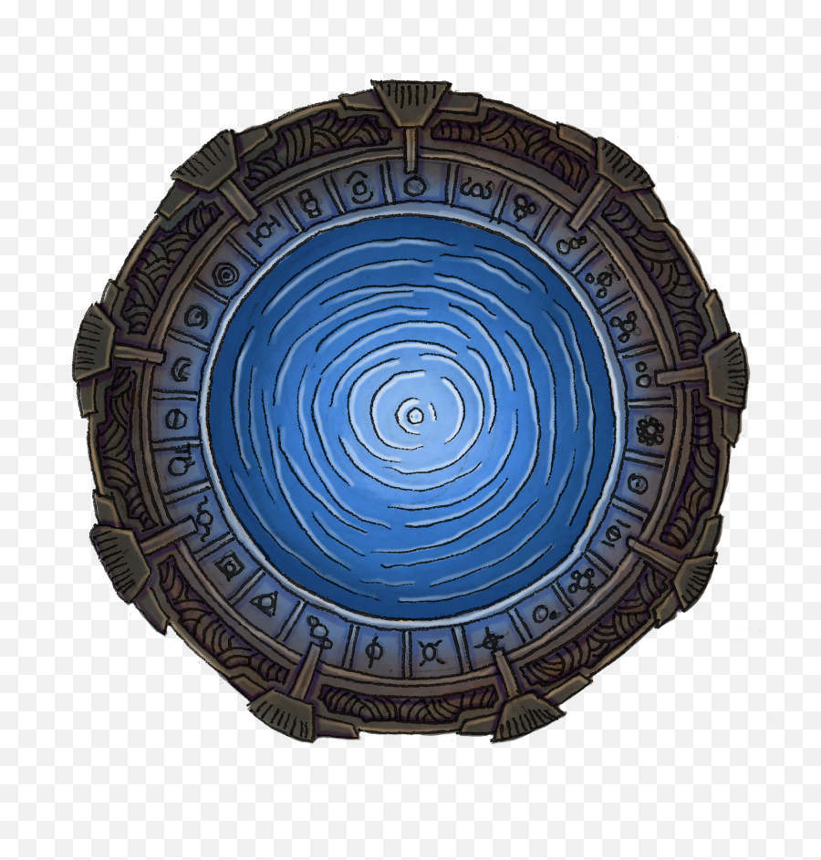 Stargate Blue - Circle Png,Stargate Png