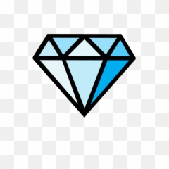 Library Of Diamond Transparent Download Cartoon Png Files - Cartoon Diamond Png,Diamond Transparent