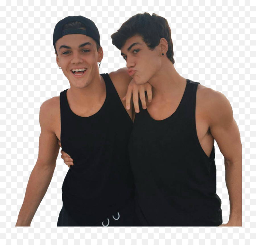 Dolan Twins No Background - Ethan Dolan Grayson Dolan Png,Twins Png