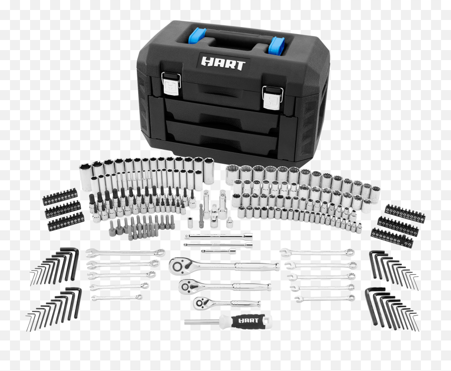 Hart Multiple Drive 270 - Piece Mechanics Tool Set Chrome Finish Png,Deep Freeze Icon Tray Missing