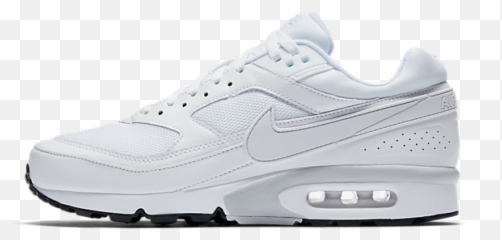 Nike Air Max Bw Whitewhite - Pure Platinum 881981100 Sneakers Png,White Nike Logo Transparent