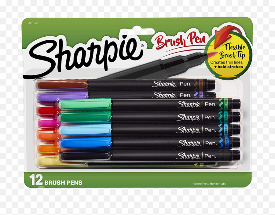 Sharpie Brush Tip Pens - Jennieu0027s Letters Sharpie Brush Pen Png,Sharpie Png