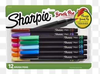Sharpie Brush Tip Pens - Jennieu0027s Letters Sharpie Brush Pen Png,Sharpie Png