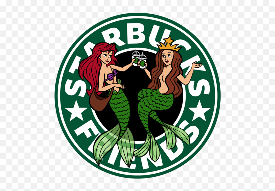 Download Starbucks Clipart Little Mermaid - Starbucks Starbucks Logo Mermaid Png,Starbucks Logo Clipart