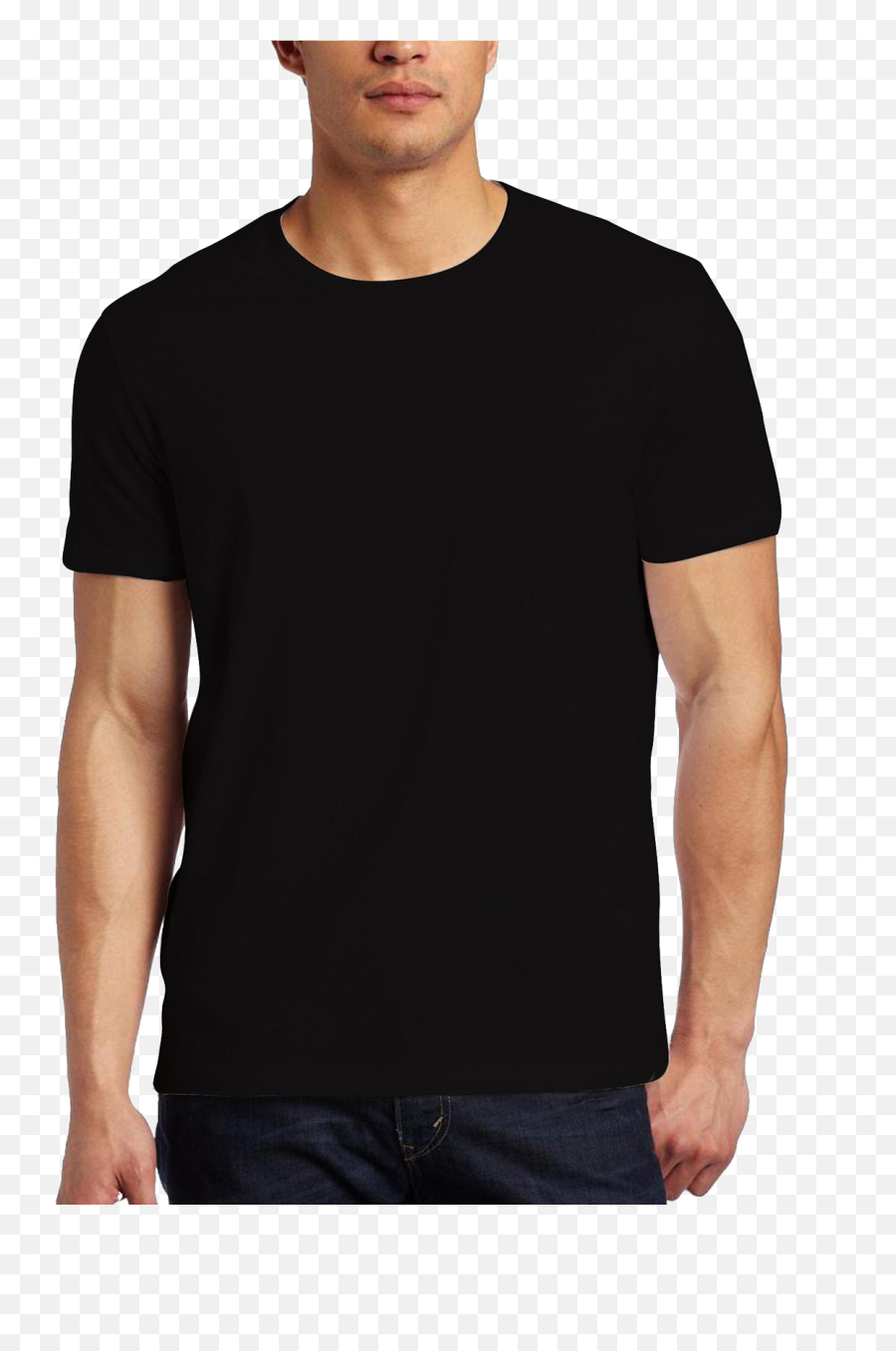 Black T Shirt Front Png - shirt Png