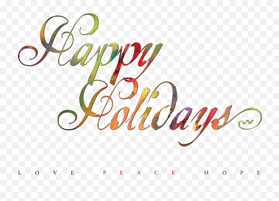 Happy Holidays Transparent Background - Happy Holidays Transparent Background Png,Happy Transparent Background
