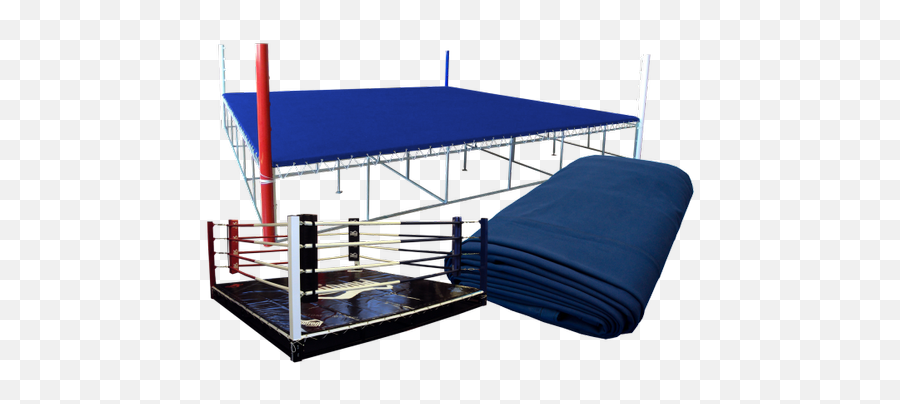 Black Boxing Ring Mat Srf And Canvas - Boxing Ring Floor Canvas Png,Boxing Ring Png