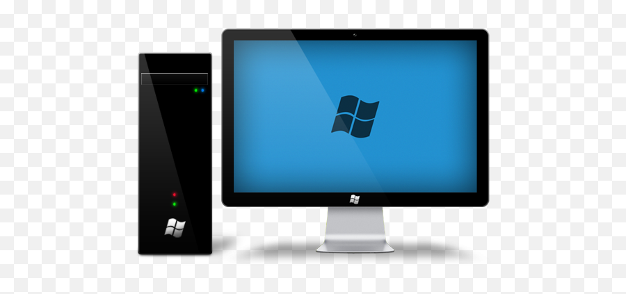 Computer Desktop Pc Png Image - Transparent Background Desktop Png,Personal Computer Png